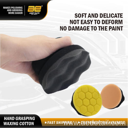 Car Wax Sponge Tire Shine Hexagonal Wax Sponge